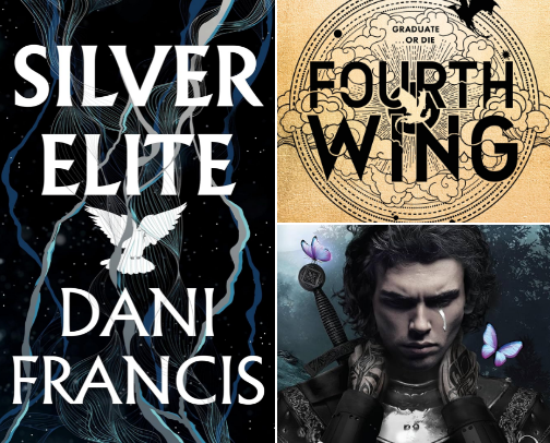 Fantasy books that made me want the next one NOW cover photo collage