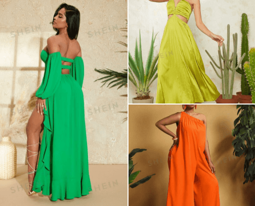 Summer/ Vacation plus size fashion cover photo collage