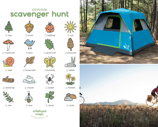 Summer activities to keep the kids busy! cover photo collage