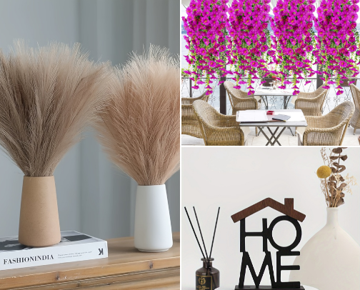 TEMU HOME DECOR cover photo collage