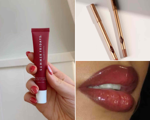 the summer i became obsessed with lip combos 💋 cover photo collage