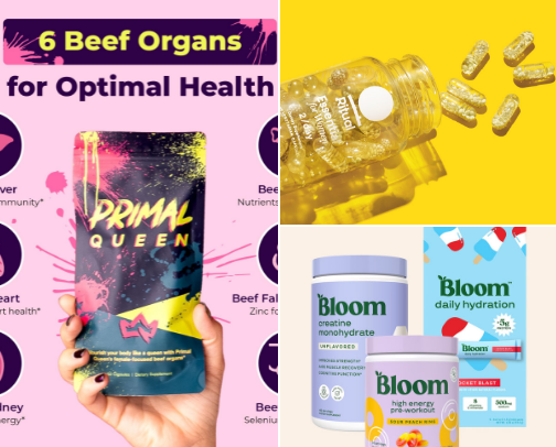 Women’s vitamins 💕 cover photo collage