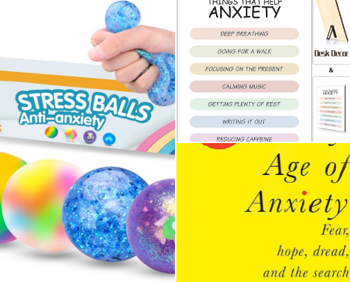 🌿 Anxiety Relief Essentials cover photo collage