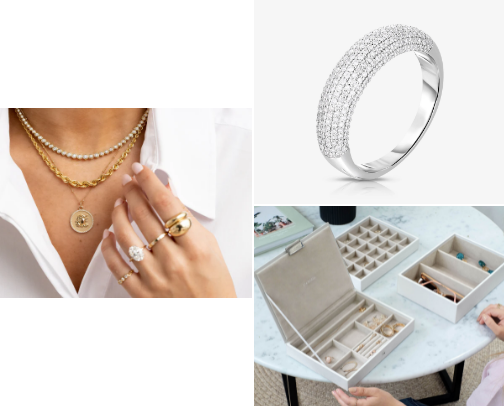 jewelry 💎💍 cover photo collage