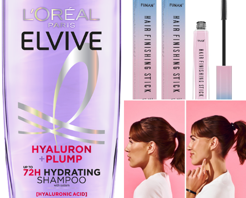 Hair care cover photo collage