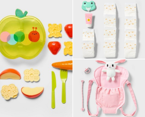 Pretend play ✨ cover photo collage