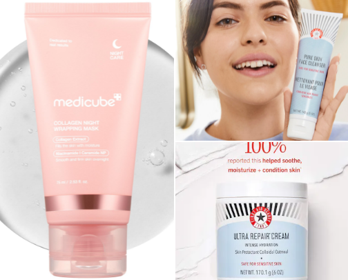 Abby’s Skincare Routine cover photo collage