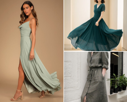 Delightful Dresses cover photo collage