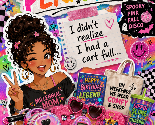 💖 Millennial Permission cover photo collage