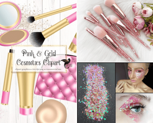 Etsy- make up cosmetik for you🫵🤩🍀🛍 cover photo collage
