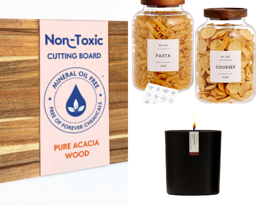Non-Toxic Home cover photo collage