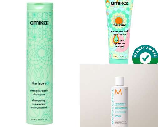 my bi-weekly maintenance products cover photo collage