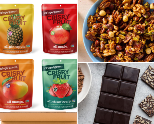 Healthy Snacks & Pantry Essentials cover photo collage