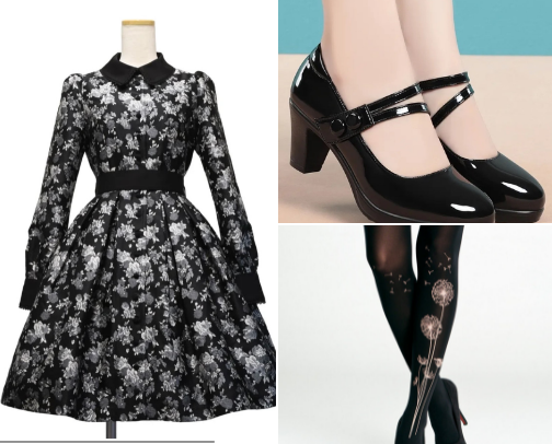 How I’d Style This Black Floral Dress cover photo collage