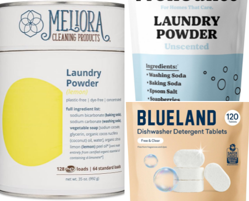 Best Low-Tox Cleaning Supplies! cover photo collage