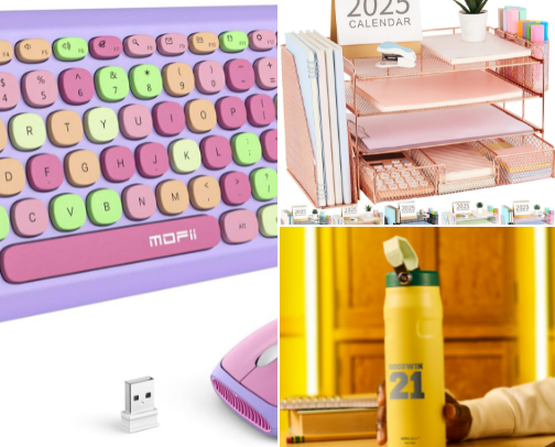 Desk Glow-Up Essentials cover photo collage