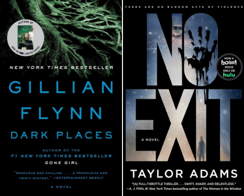 My favourite dark & disturbing thriller books 🔪🩸 cover photo collage