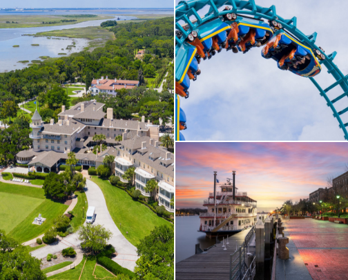 Places to visit in Georgia! 🍑 cover photo collage