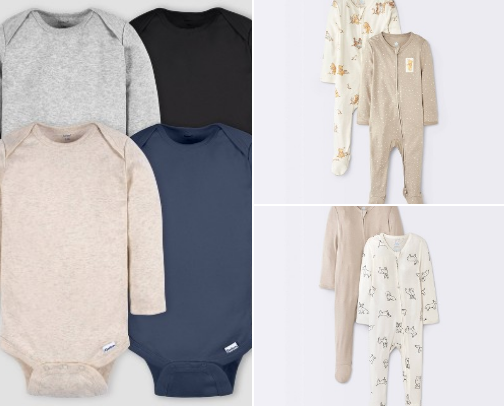 Gender Neutral Baby Clothing cover photo collage