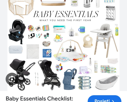 Baby must haves cover photo collage