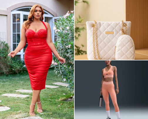 FASHIONABLE OUTFIT SET cover photo collage
