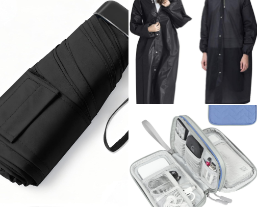 Important items you should bring when traveling cover photo collage