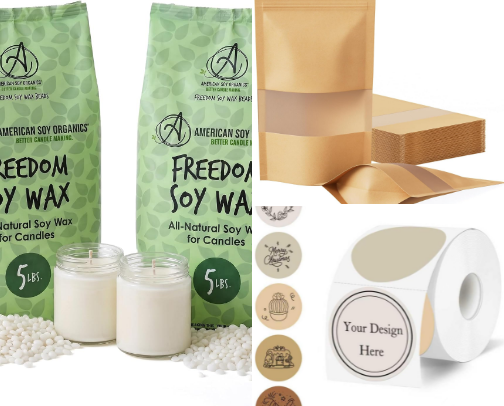 Making Wax Melts! cover photo collage