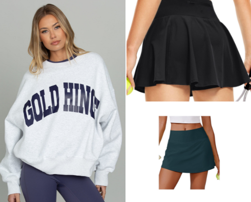 Golf wear cover photo collage