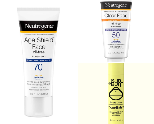 My poolside essentials that keep me SPF safe and confident! cover photo collage