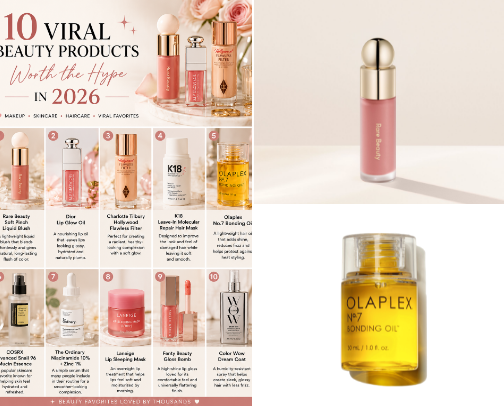 10 Viral Beauty Products Worth the Hype in 2026 cover photo collage