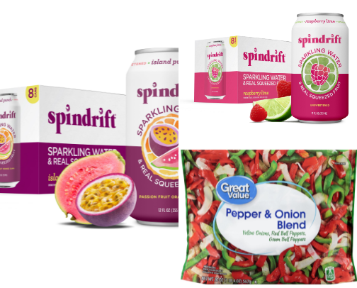 My favorite food items! cover photo collage