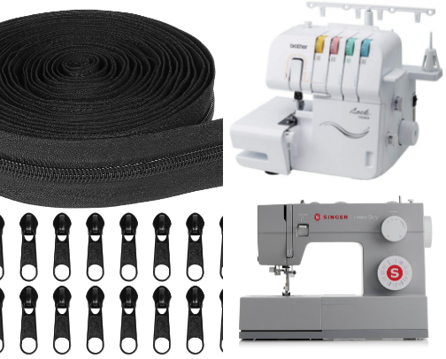 sewing / crafts / small business essentials cover photo collage