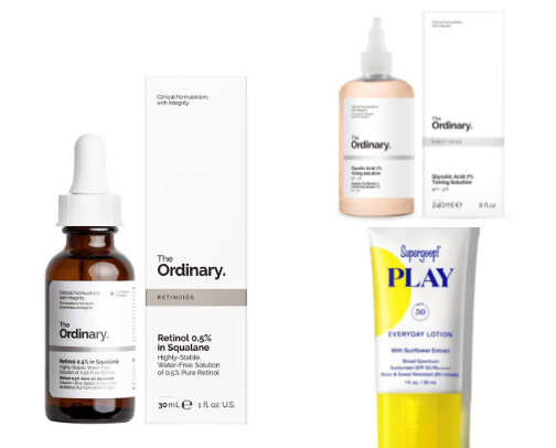 •skincare• cover photo collage