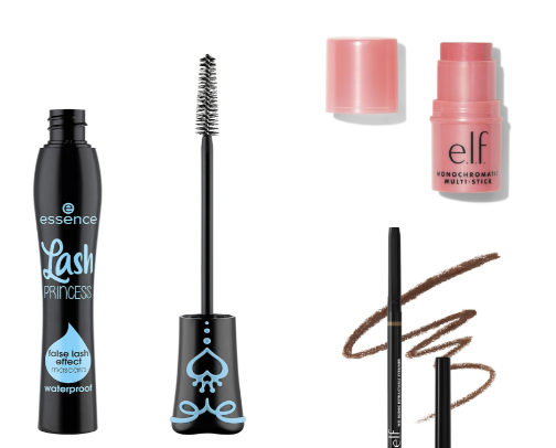 The “Make Me Look Alive” Makeup Collection cover photo collage