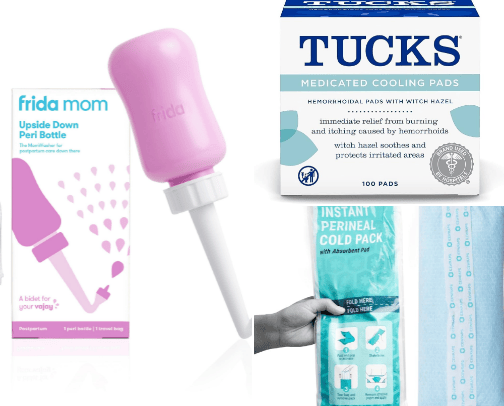 Postpartum Essentials cover photo collage