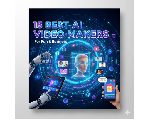 My Best 15 AI Video Makers For Fun & Business cover photo collage