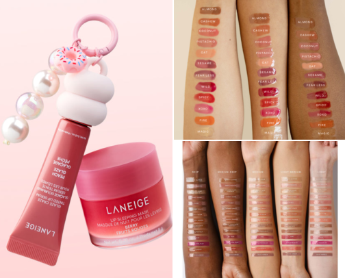 My favorite beauty recs cover photo collage