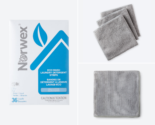 Environmentally friendly household cleaning items from Norwex! cover photo collage