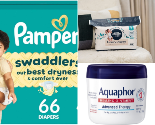 My Go To Baby Items As A Mom cover photo collage