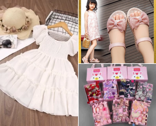 Kids Fashion cover photo collage