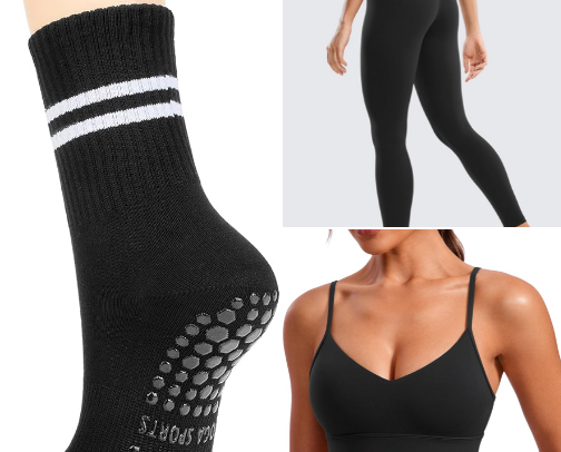 Pilates Girl Essentials 🤍 cover photo collage