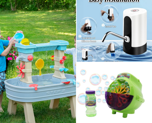 Outdoor Play for Toddlers cover photo collage