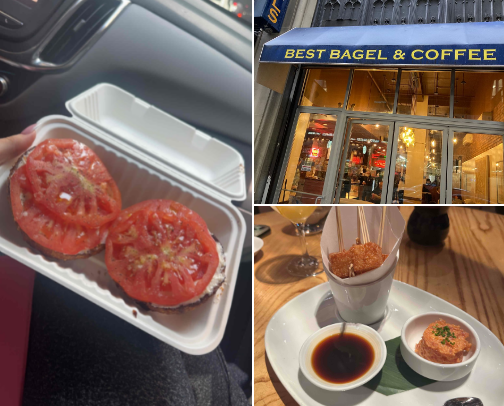 Fav NYC eats!!! 🍽️🍔🌮🥯🍕 cover photo collage