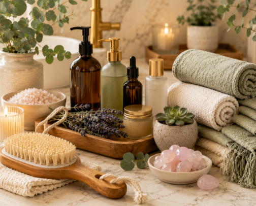 Self Care Essentials: My Favorite Clean and Non-Toxic Beauty Finds cover photo collage