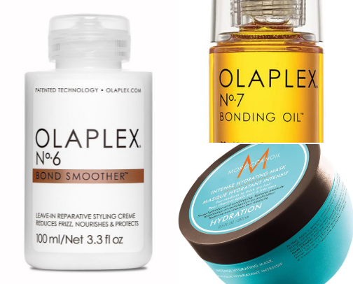 vs angel blowout haircare essentials 🪽 cover photo collage