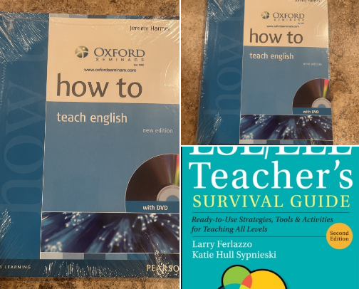 Get Free - How to Teach English Book and DVD Pack for New ESL Teachers cover photo collage