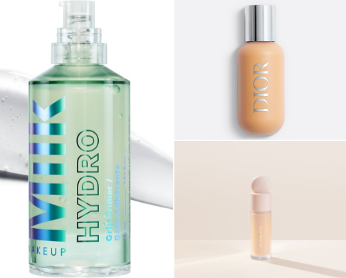 Acne-safe makeup for people who struggle with their skin! cover photo collage