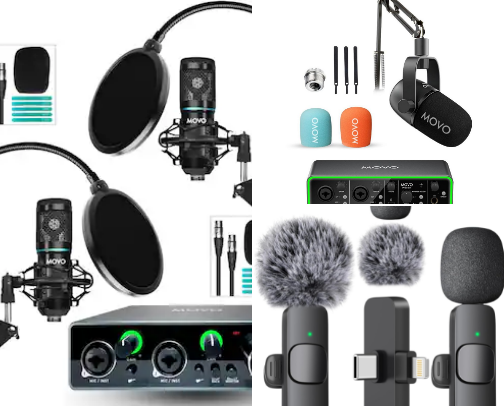 Best Content Creation Tools: Build an at home studio cover photo collage