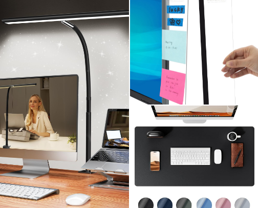 home office needs and wants cover photo collage