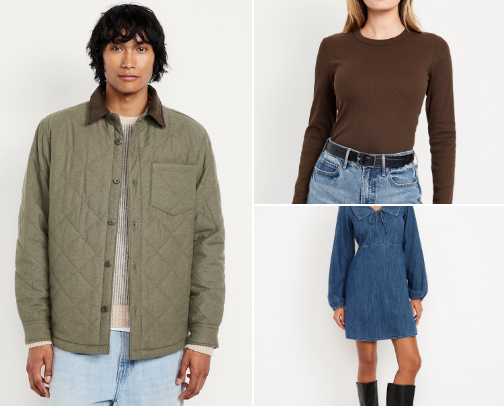 Family Fall Staples from Old Navy cover photo collage